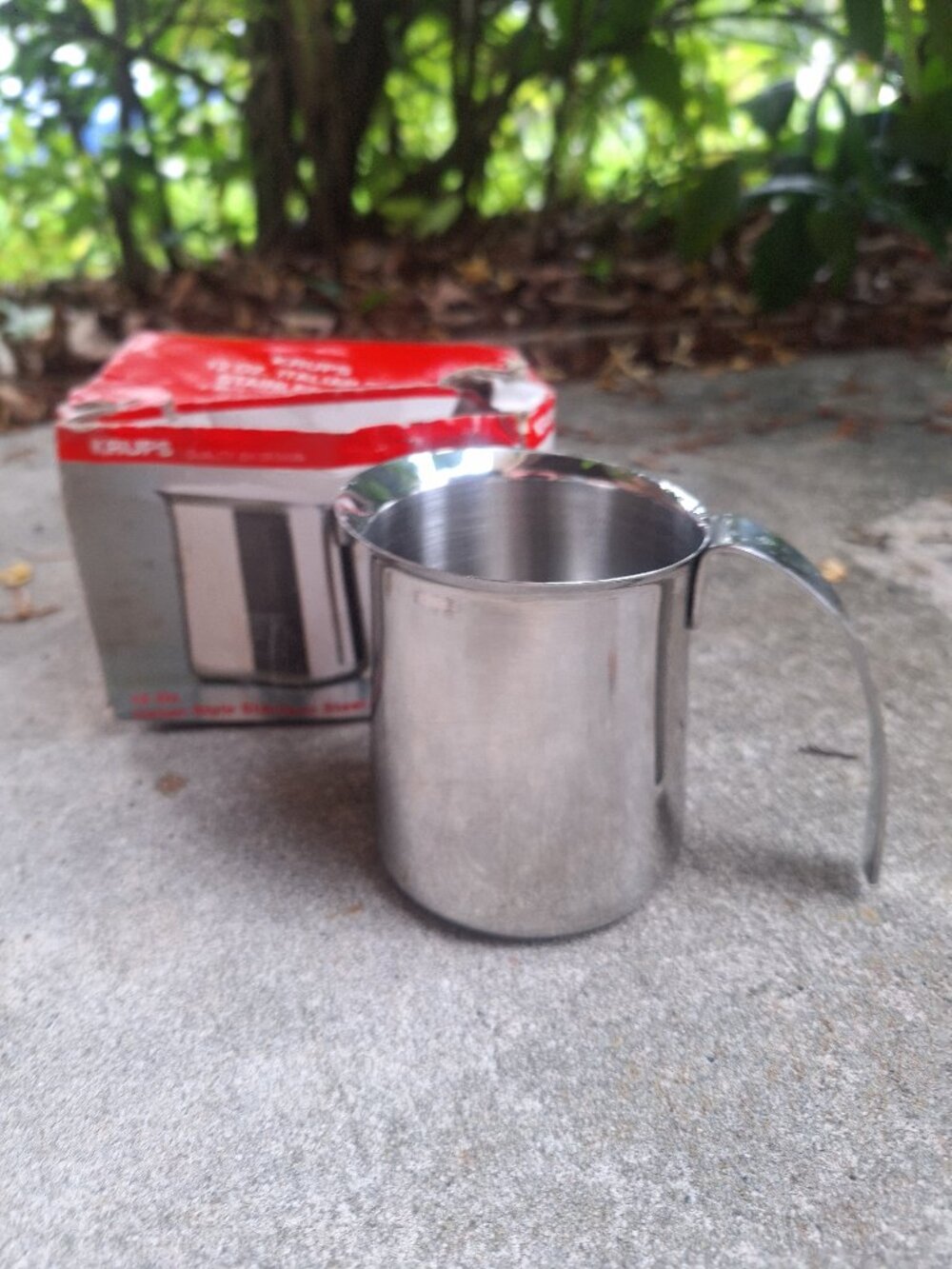 Krupps Steel Frothing Pitcher 12 oz